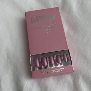 Red Aspen Nail Dashes - Elda's Rose Pink Shimmer
